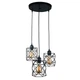 Люстра подвесная Light House LS-17192F-3 BK (300) черная - изображение 1