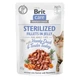 Влажный корм для кошек Brit Care Cat pouch для стерилизованных 85 г (100532/0549) - изображение 1