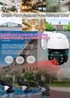 "PTZ-L8" (черная) Уличная IP Wi-Fi камера Видеонаблюдения Купольная Поворотная IP66 - изображение 12