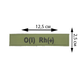 Патч из ПХВ на липучке. Шевроны из ПХВ на липучке "группа крови O(I) Rh(+)" 102030 - изображение 2