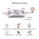 Wi-fi реле Tuya Wifi&RF Smart Switch з пультом дистанційного керування 433МГц, 10 Ампер, керування зі смартфона - зображення 6