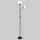Торшер Accento lighting Е27 2*40Вт Чорний, ALDS-ML60829B-2 - зображення 9
