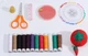Компактний набір для шиття Insta Sewing Kit tasy ∙ Швейний набір для будинку ∙ Нитки / голки / шпильки / ножиці / сантиметр / наперсток 51861/55 - зображення 6