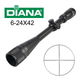 Прицел оптический DIANA 6-24x42 AO Mil-Dot - изображение 1