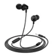 Наушники c микрофоном HOCO M60 Perfect Sound Universal with mic (3.5mm, 1,2 метра). Black - изображение 1