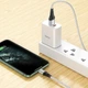 USB кабель для iPhone с разъемом Lightning HOCO X50 Excellent charging data cable (2,4 А, 1m). Silver - изображение 3