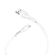 USB кабель із роз'ємом Micro USB HOCO X37 Cool Power (2,4 А, 1m). White - зображення 6
