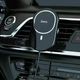Автотримач з бездротовою зарядкою з Mag. Safe 15W Magnetic Wireless Car Charger - зображення 4