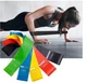Резинки для фитнеса комплект Fitness Loop Bands лента эспандер эластичная набор из 5 штук с чехлом - изображение 1