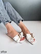 Женские шлёпки Sweet Shoes Эко кожа (9839) 37 24 см Белые - изображение 1
