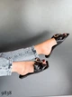 Женские шлёпки Sweet Shoes Эко кожа (9838) 38 24.5 см Черные - изображение 9