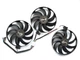 Вентилятор для видеокарты ASUS RTX 2060 2070 S 2080 Ti S GTX 1660 Ti RX 5700 XT Strix FirstD FDC10H12S9-C (PLD09210S12H T129215SU) комплект 3 шт (№314.05) - изображение 1