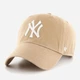 Кепка летняя 47Brand Yankees B-RGW17GWSNL-KHC One Size Коричневая (192309105255) - изображение 1
