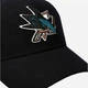 Кепка мужская 47Brand San JOne Sizee Sharks H-MVP22WBV-BK One Size Черный/Серый (888442734505) - изображение 2