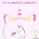 Навушники Єдиноріг Бездротові з котячими вушками Wireless headSet Unicorn STN-27 Білі з Bluetooth гарнітурою та LED підсвічуванням - зображення 2