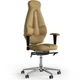 Крісло KULIK SYSTEM GALAXY Beige Екошкіра з підголівником з візерунком - зображення 1