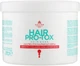 Маска для волос с кератином, коллагеном и гиалуроновой кислотой - Kallos Cosmetics Pro-Tox Hair Mask 1000ml (143783-27967) - изображение 3
