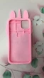 Силиконовый чехол 3D Case с переливающимися блестками на iPhone 11 Pro Max Единорог розовый - изображение 2