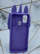 Чохол силіконовий 3D Case з рухливими блискітками на Samsung Galaxy M30s Єдиноріг фіолетовий - зображення 2