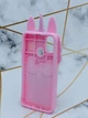 Чохол силіконовий 3D Case з рухливими блискітками на Samsung Galaxy M30s рожевий Єдиноріг - зображення 2