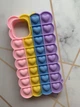 Силіконовий чохол Поп іт Антистрес Поп-Іт Pop It для iPhone 11 Попіт Сердечка - зображення 1