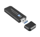 Wi-Fi/Bluetooth адаптатор Bodasan WB803 1300Mb дводіапазонний 2.4/5GHz з Bluetooth 5.0 Black (WB803) - зображення 2