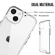 Чохол TPU Space Case transparent для Apple iPhone 14 (6.1") Прозорий Без бренду - зображення 5