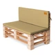 Комплект подушок для садових меблів SanchoBAG Оксфорд Бежевий 120x40x5/120х55x5 см (pdm-1013-so105-15) - зображення 1