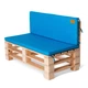 Комплект подушек для садовой мебели SanchoBAG Оксфорд Голубой 120x40x5/120х55x5 см (pdm-1013-so105-02) - изображение 1