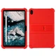 Захисний чохол Deexe Silicone Kickstand для Nokia T20 - Red - зображення 1