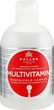 Шампунь для волосся з екстрактом женьшеню і маслом ши - Kallos Cosmetics Energising Hair Multivitamin 1000ml (273917-31805) - изображение 1