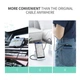 Кабель UGREEN US284 USB 2.0 to Angled USB Type-C Cable Aluminum Shell with Braided 3A 0.5m Black (50940) - изображение 6
