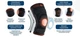 Наколенник Rodisil 3d вязка гибкие боковые вставки 9104 Orliman XL/5 : (бедро 50-53/голень 40-43) - изображение 5