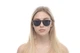 Женские солнцезащитные очки SunGlasses 1056c1 (o4ki-10772) - изображение 4