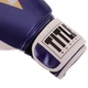 Перчатки для бокса и единоборств на липучке Title Boxing 3780 Blue-White 12 унций - изображение 5