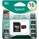 Карта памяти MicroSDHC 16GB UHS-I Class 10 Apacer + SD adapter (AP16GMCSH10U5-R) - изображение 3