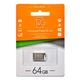 Флеш-накопитель USB 64GB T&G 105 Metal Series Silver (TG105-64G) - изображение 1