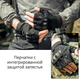 Перчатки беспалые с защитой запястья Bezet Tactical Gloves (черные, размер M) - изображение 6