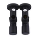 Набор Кран вентильный угловой с американкой Solomon Lux 1/2″ 7777 (2шт.) Black 000020284 - изображение 3