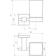 Склянка одинарна Globus Lux SQ 9409 SUS304 - зображення 3