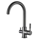 Смеситель для кухни под осмос Globus Lux GLLR-0333-11-GRAPHITE - изображение 2