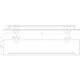 Полка Globus Lux SS 8427 стекло SUS304 - изображение 3