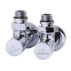 Кран вентильный угловой с американкой SOLOMON LUX 1/2″ CHROM 7777 (2шт.КОМПЛЕКТ) - изображение 3