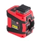 Рівень лазерний 360°, 2 лазерні головки INTERTOOL MT-3052 - зображення 7
