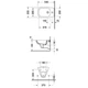 Биде подвесное DURAVIT D-Code белое 22571500002 - изображение 2