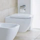 Унитаз подвесной безободковый белый DURAVIT Happy D.2 без сиденья 2222090000 - изображение 8