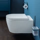 Унитаз подвесной безободковый белый DURAVIT Me by Starck с сиденьем с микролифтом 45290900A1 - изображение 8