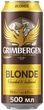 Упаковка пива Grimbergen Blonde светлое фильтрованное 6.7% 0.5 л x 24 шт (4770349231378) - изображение 2
