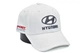 Кепка Sport Line c автомобильным логотипом Hyundai 56-59 см белая (S 0919-666) - изображение 1