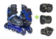 Детские Ролики с защитой Caroman Sport Blue размер 31-35 - изображение 1